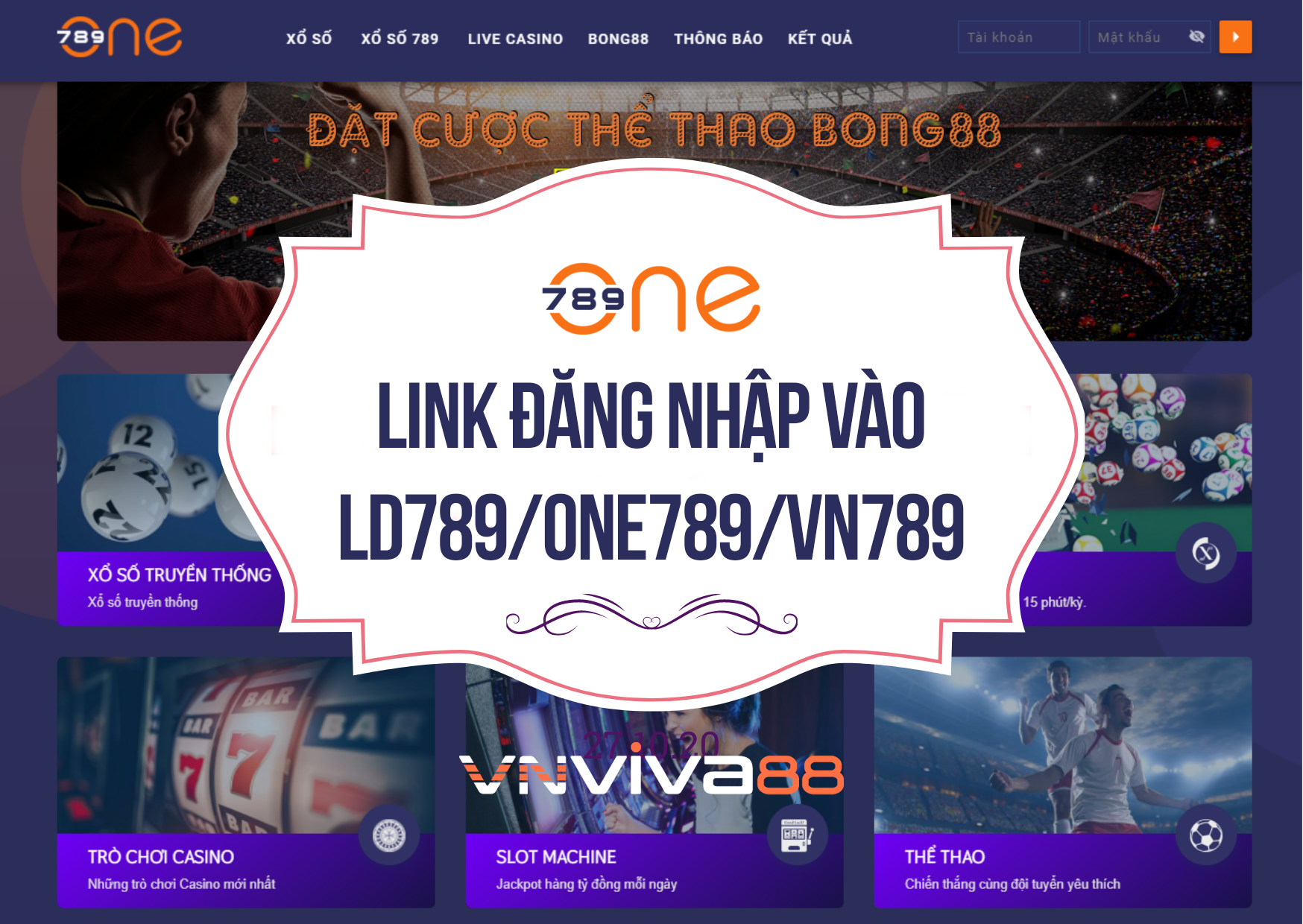 Link Đăng Nhập Vào Ld789