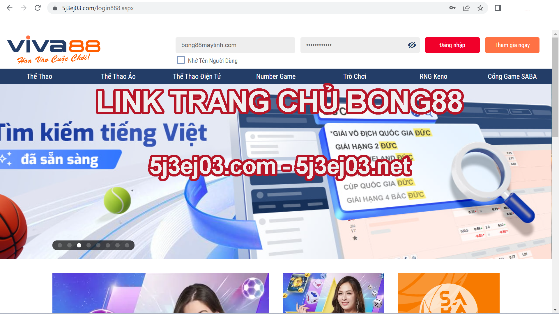 5j3ej03 - Link trang chủ Bong88 mới nhất